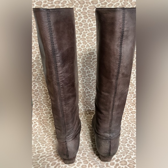 Frye Missy Tall Wedge Boot Size 8.5M - Picture 13 of 14